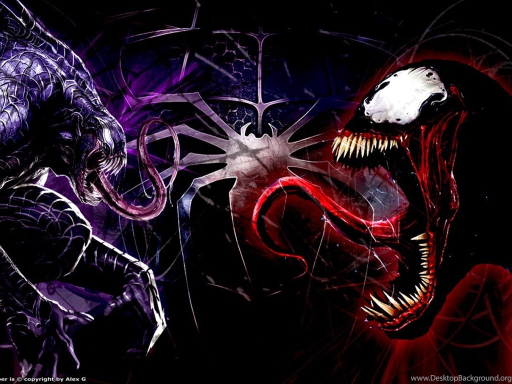 Venom contro Carnage, 1024x768 HD, Desktop