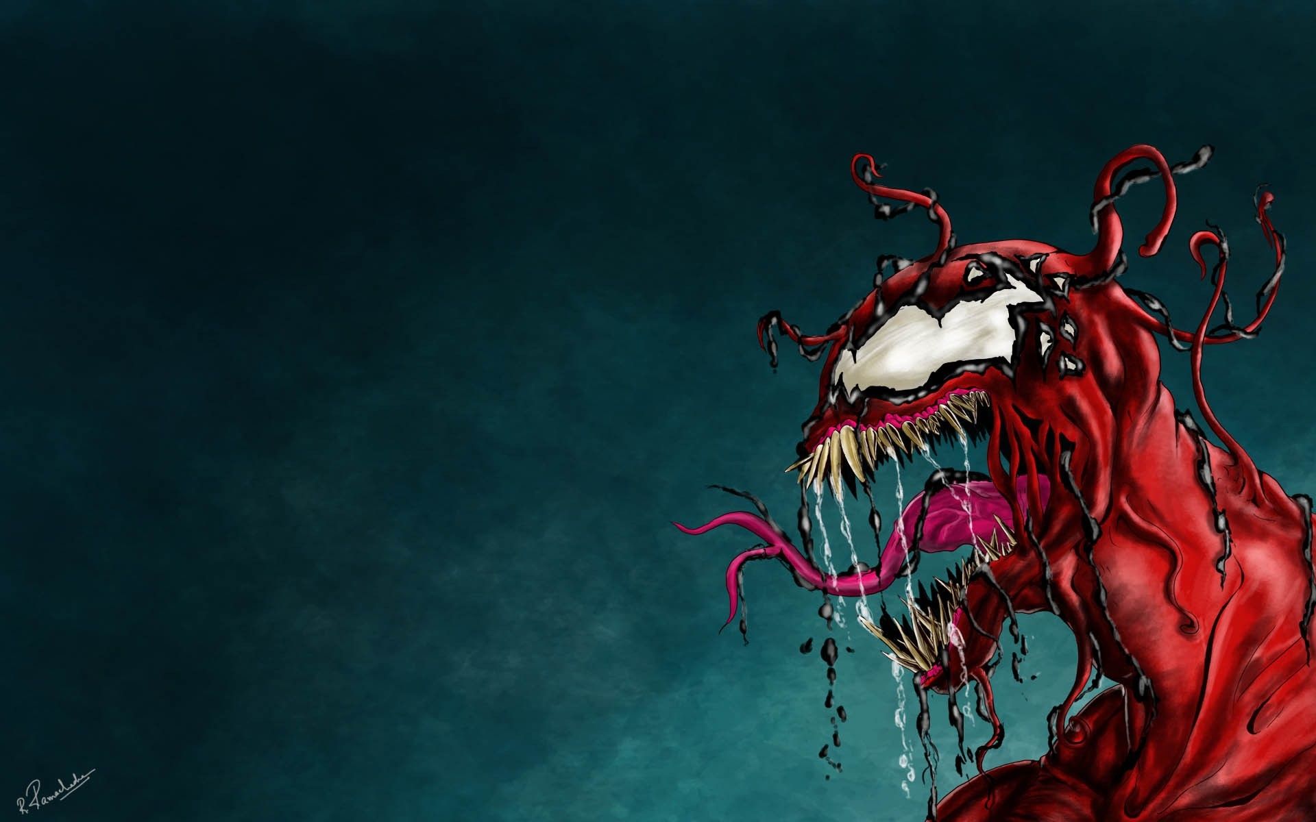 Carnage Marvel simbionte rosso, 1920x1200 Full HD+ WUXGA, PC Desktop
