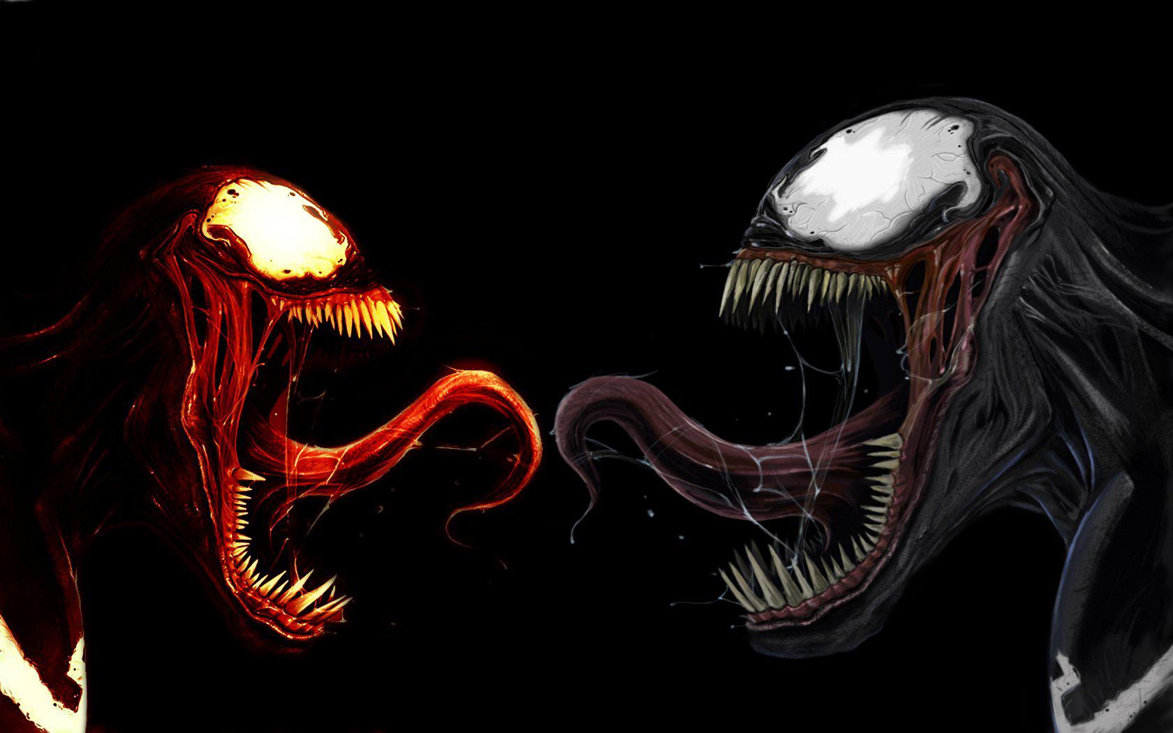 Carnage e Venom Marvel, simbionte, 1680x1050 HD, Laptop