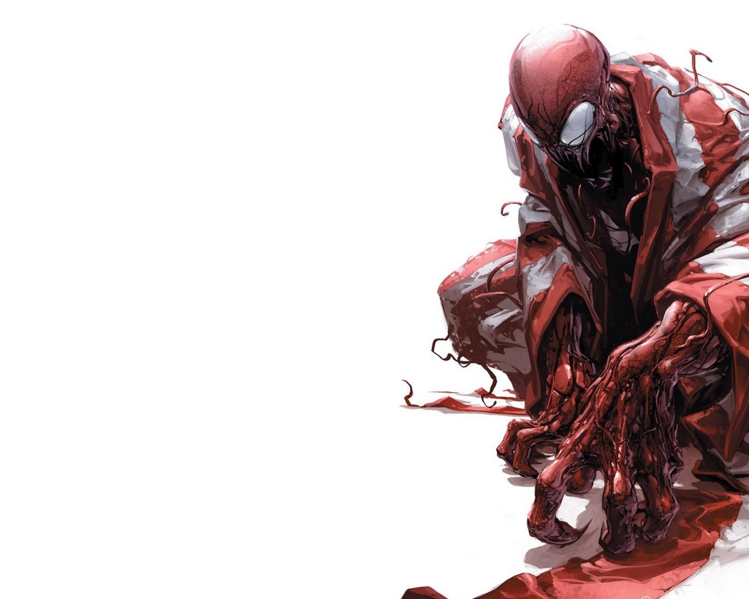 Carnage Marvel villain rosso, 2560x2048 WQXGA, Desktop