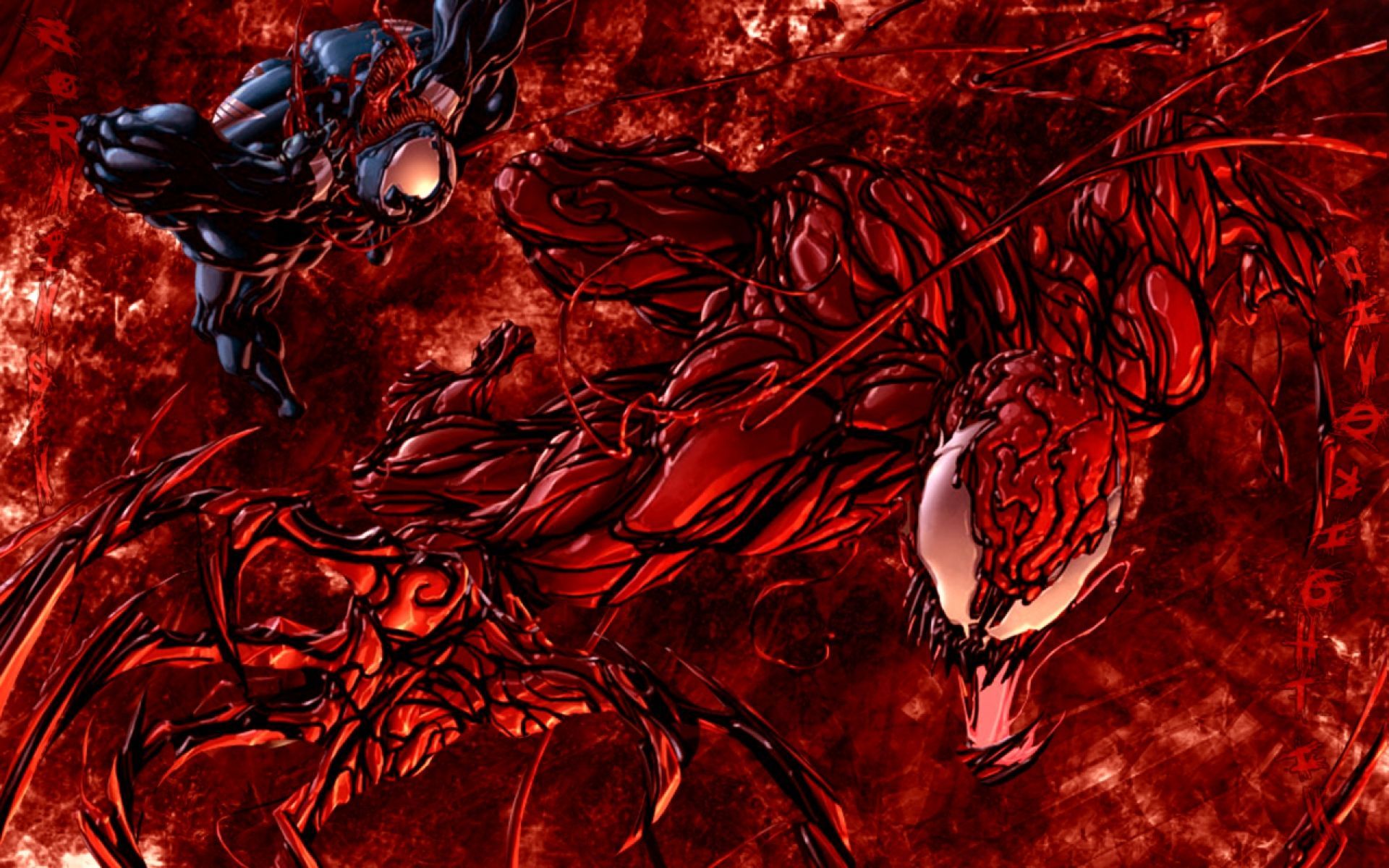 Carnage Marvel simbionte rosso, MCU, 1920x1200 Full HD+, PC
