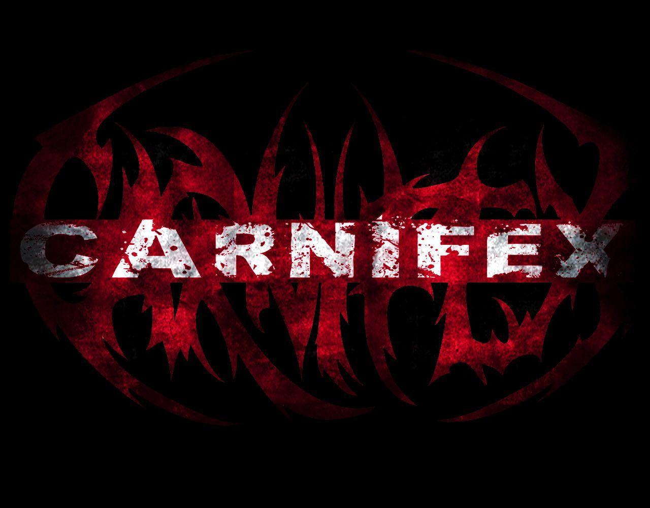 Logo band Carnifex rosso, 1280x1000 HD, Desktop