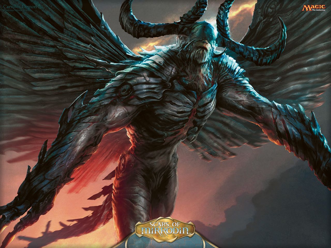 Demone alato Magic the Gathering, 1280x960 HD, Desktop