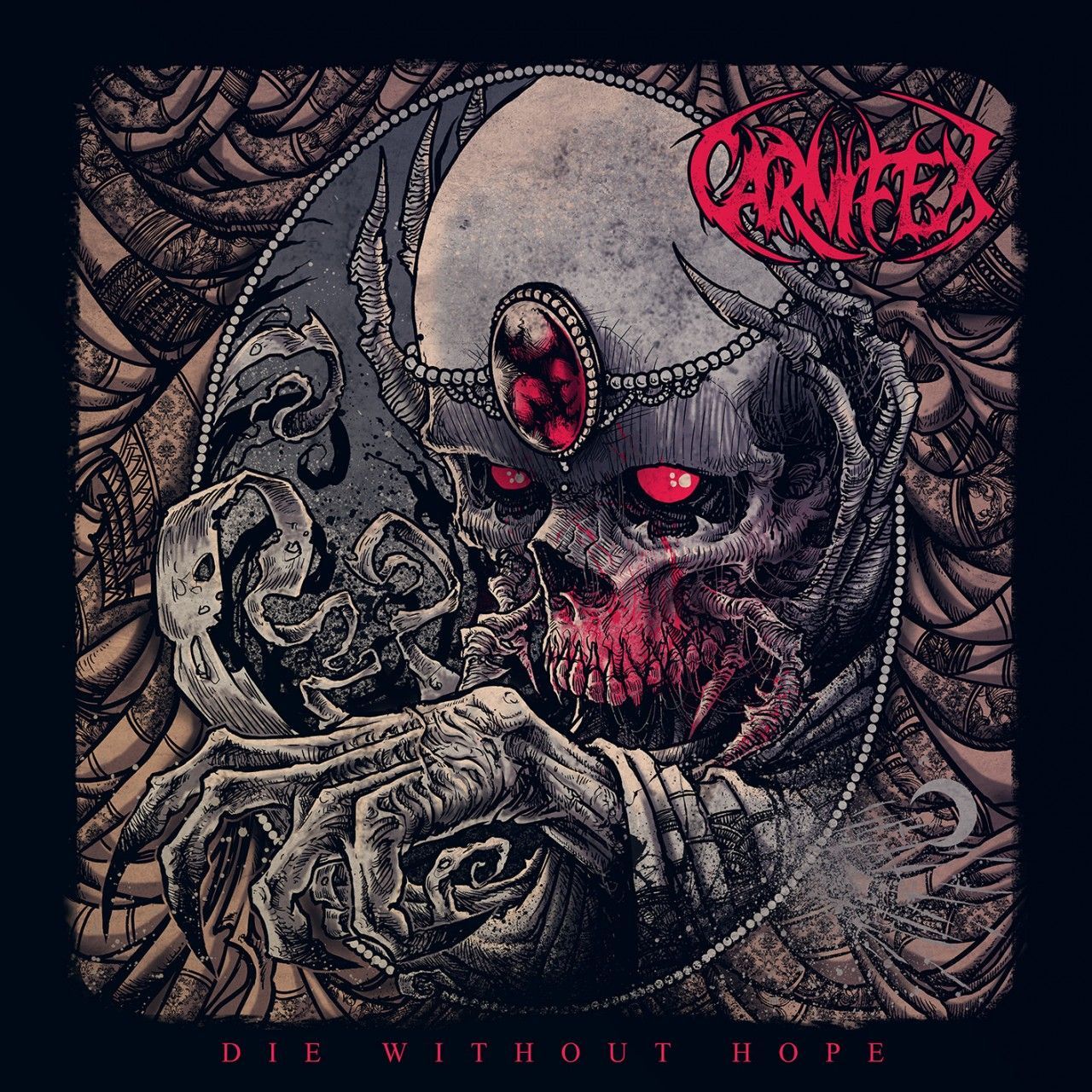 Carnifex teschio copertina album, 1280x1280 720p, Laptop
