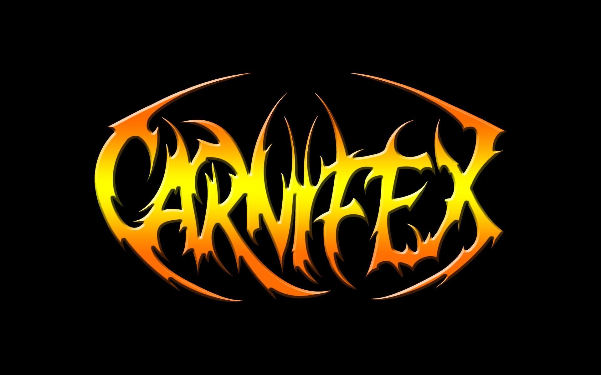Logo band Carnifex fiamme, 1920x1200 WUXGA, PC Desktop