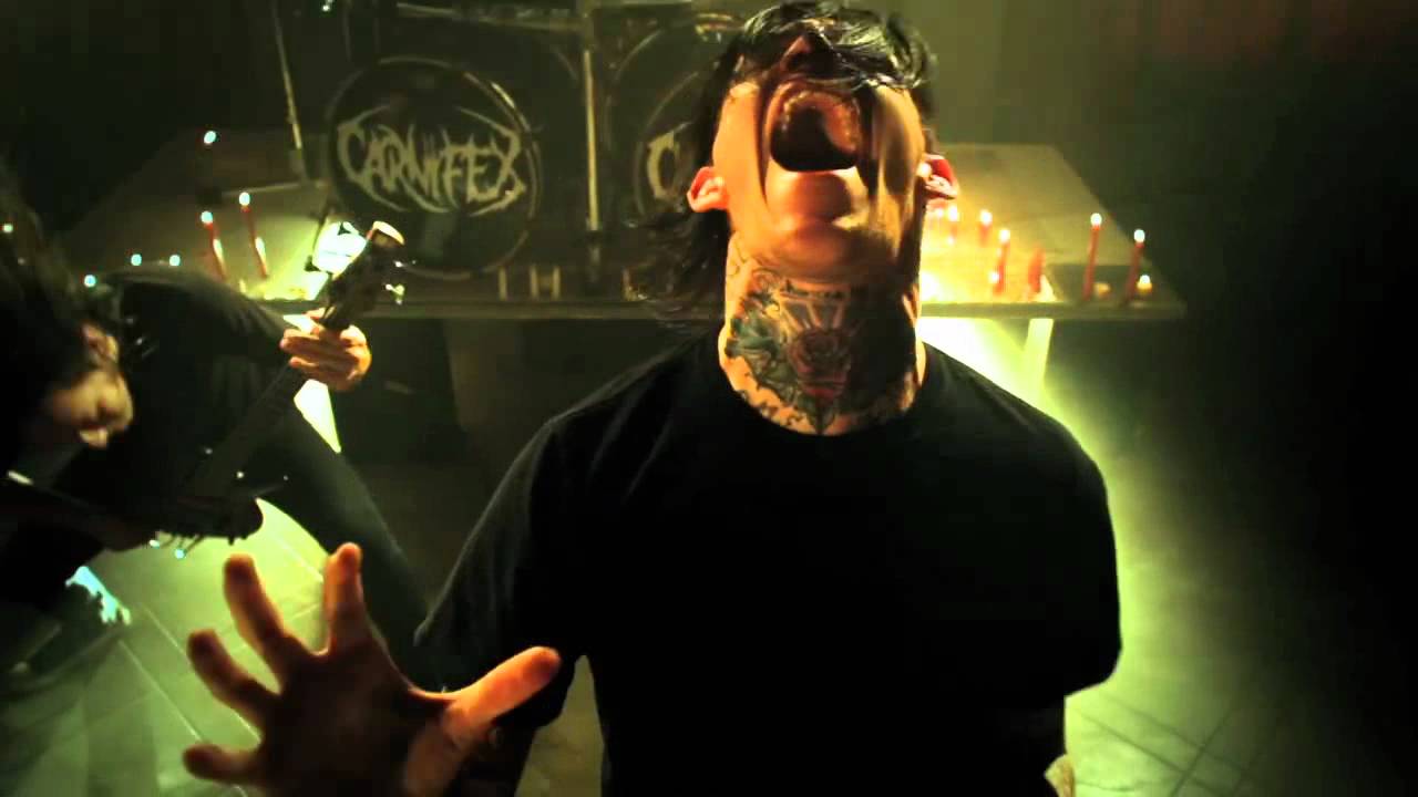 Carnifex band deathcore live, 1280x720 720p, Laptop