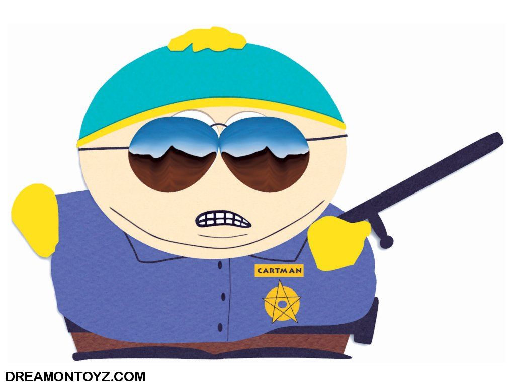 Cartman poliziotto South Park, 1024x768 HD, Desktop