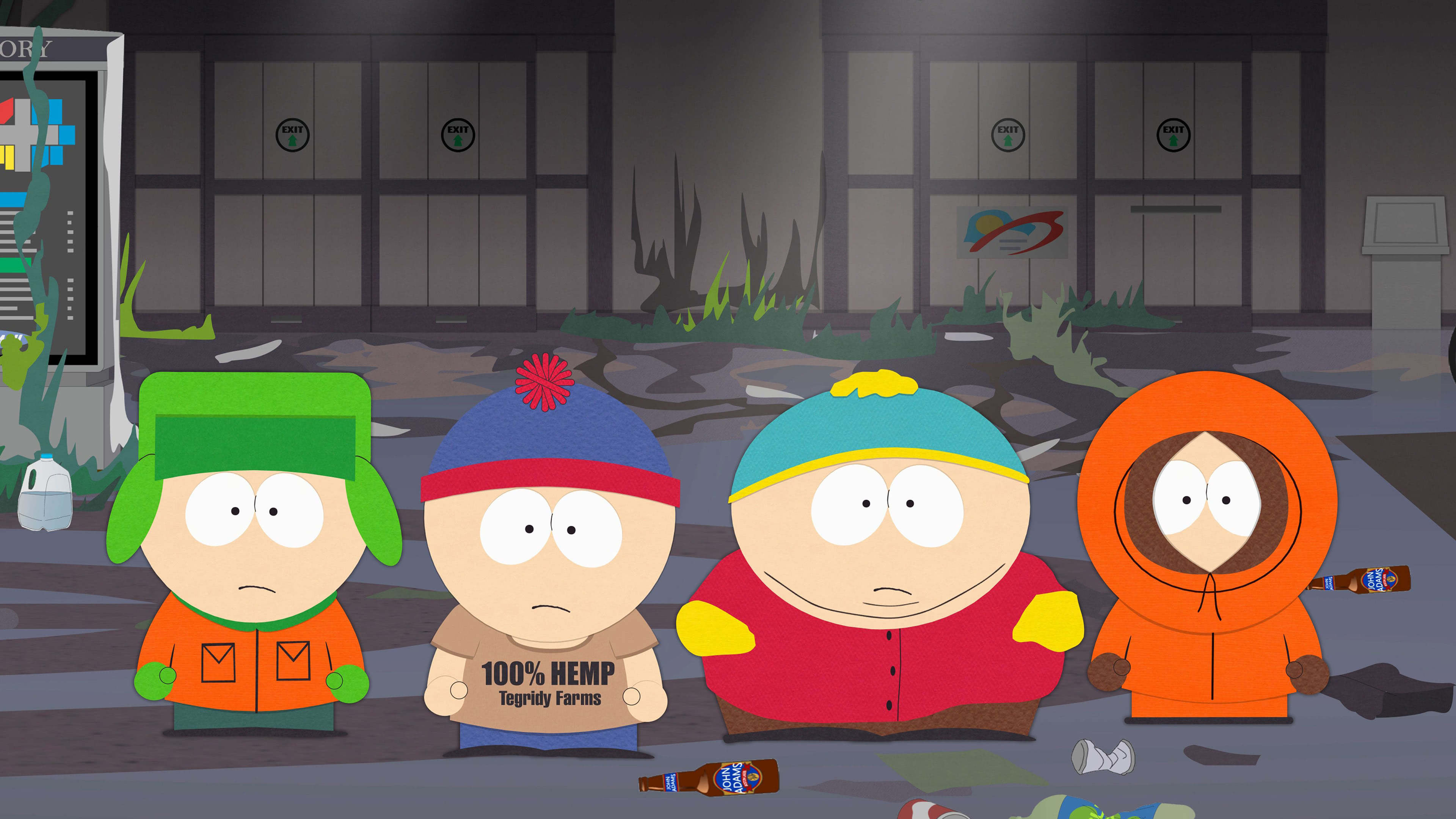 South Park Cartman Kyle Stan Kenny, 3840x2160 4K, Desktop 4K
