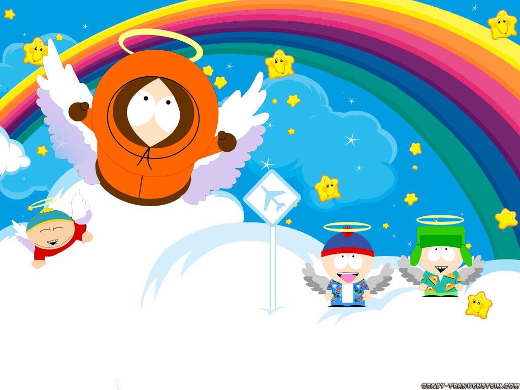 South Park angeli arcobaleno, 1024x768 HD, PC Desktop