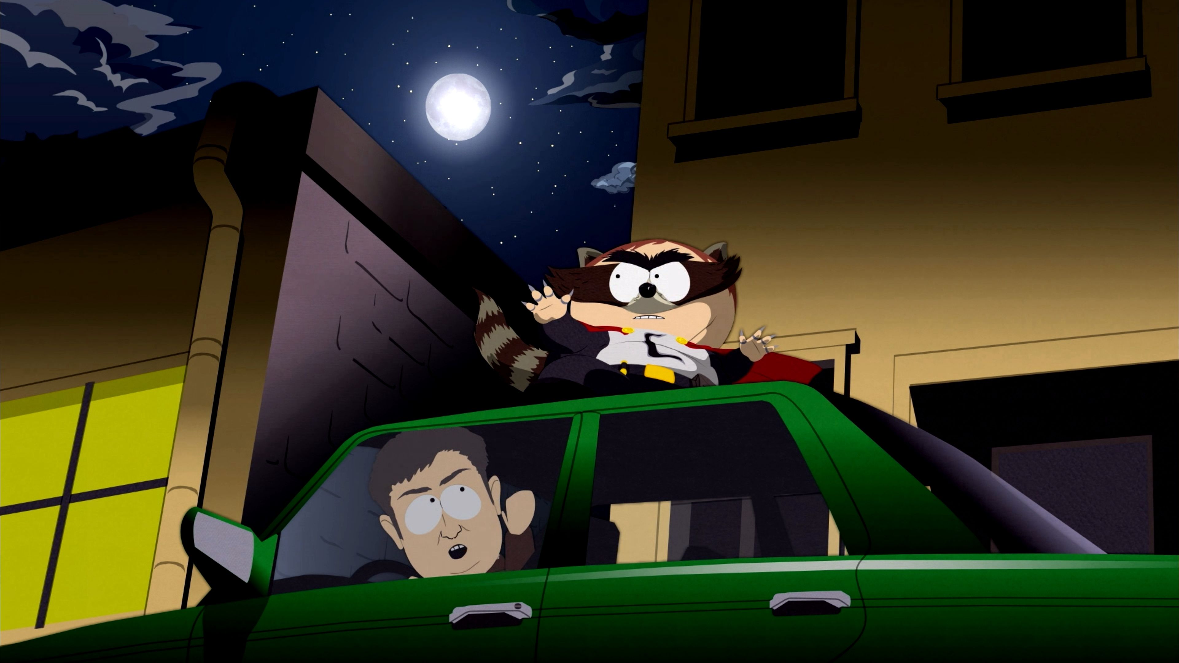 Cartman supereroe South Park notte, 3840x2160 4K Ultra HD, Monitor 4K
