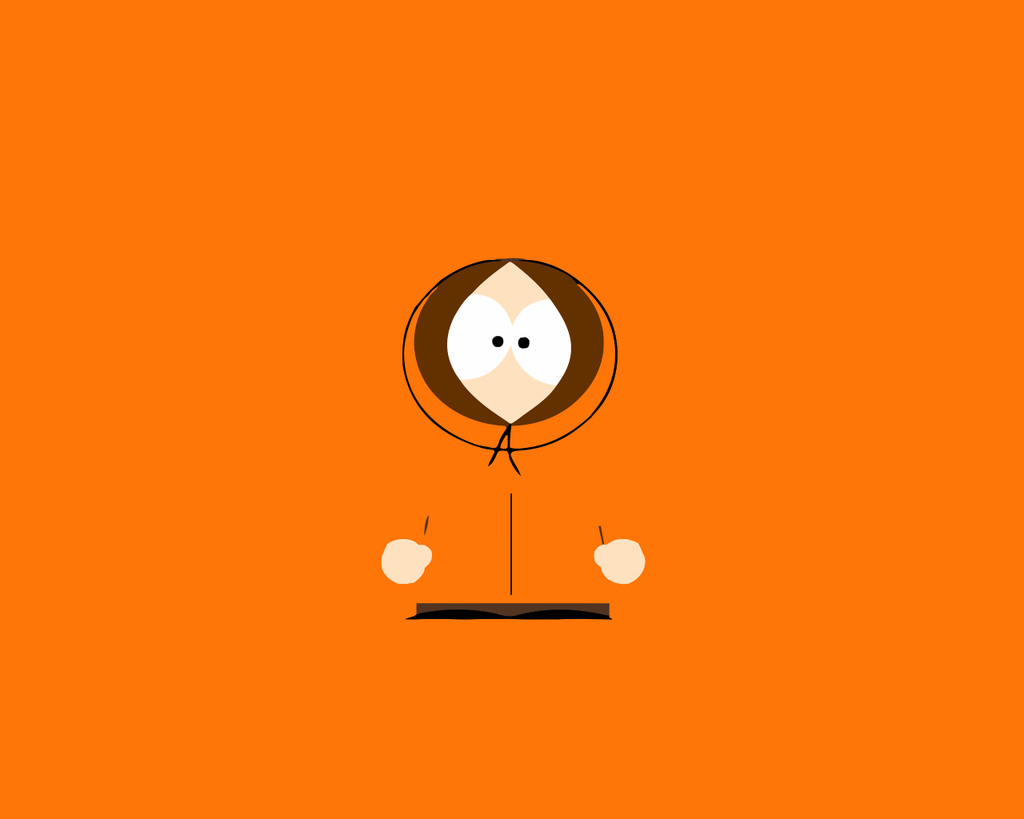 Kenny South Park minimalista, 1024x819 HD, Desktop