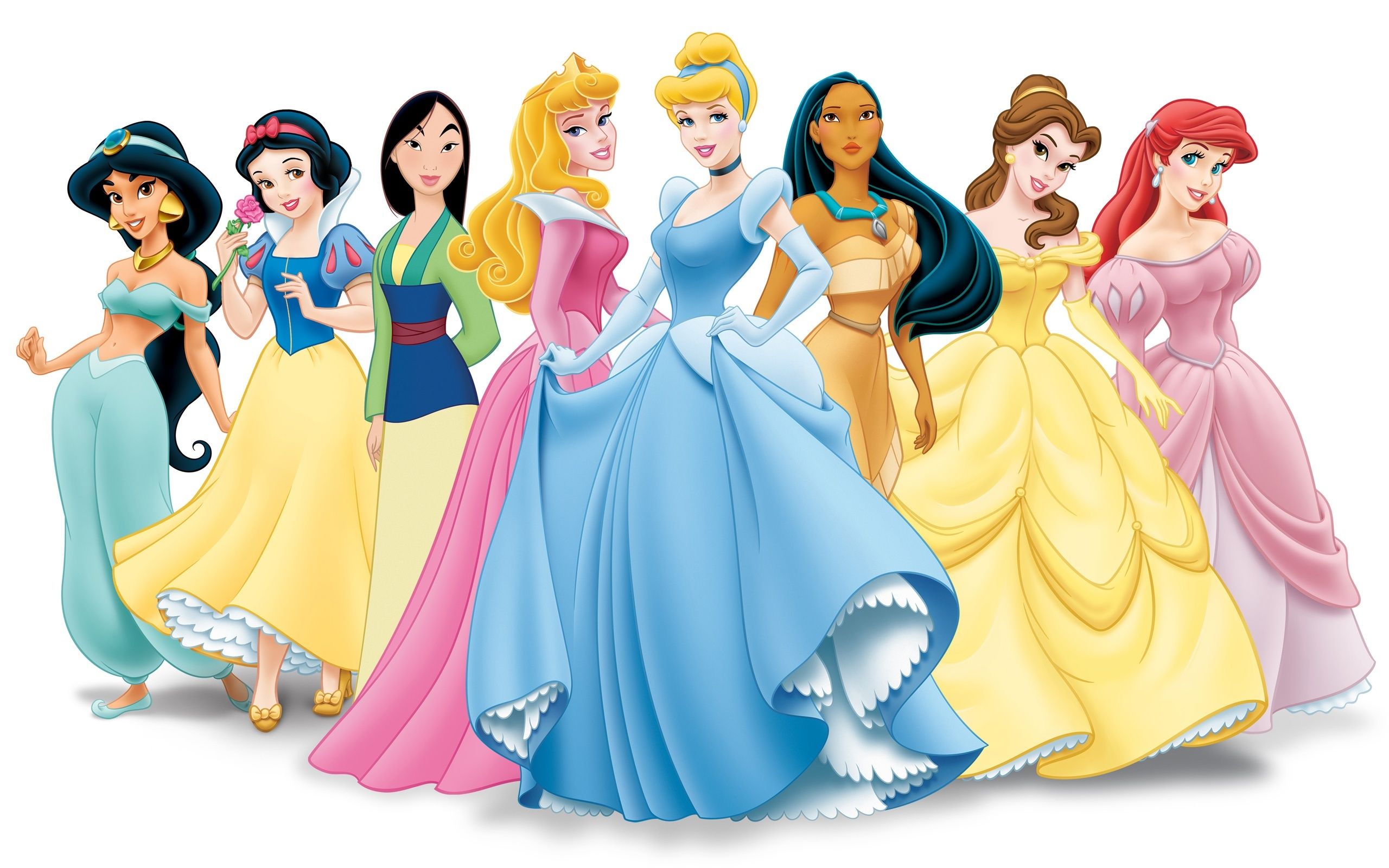 Principesse Disney gruppo colorato, 2560x1600 WQXGA, MacBook Pro