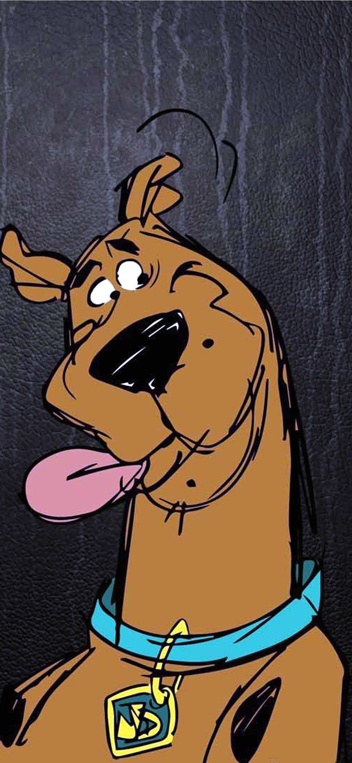 Scooby-Doo cartone animato, Hanna-Barbera, 1125x2436 Verticale, Telefono