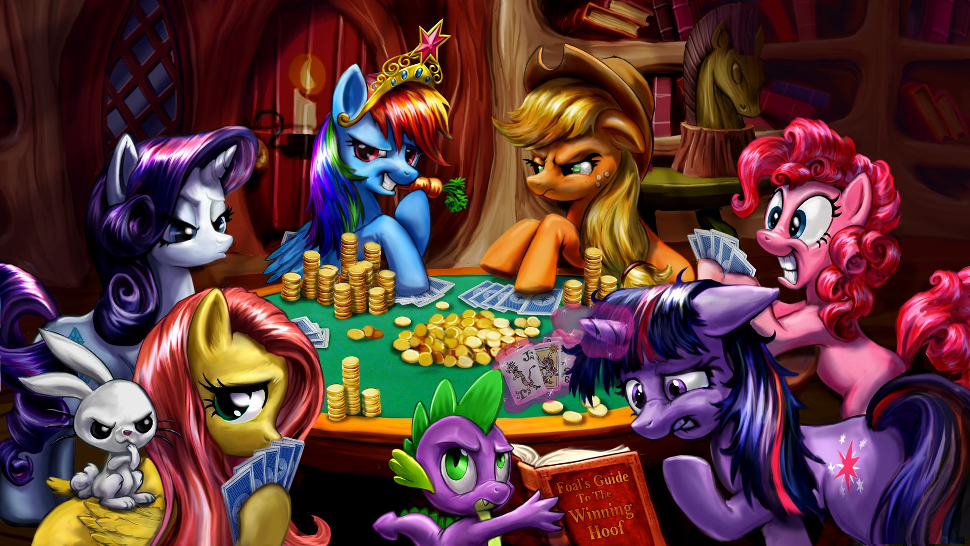 My Little Pony poker cartone, Friendship Is Magic, 1920x1080 Full HD 1080p, Desktop