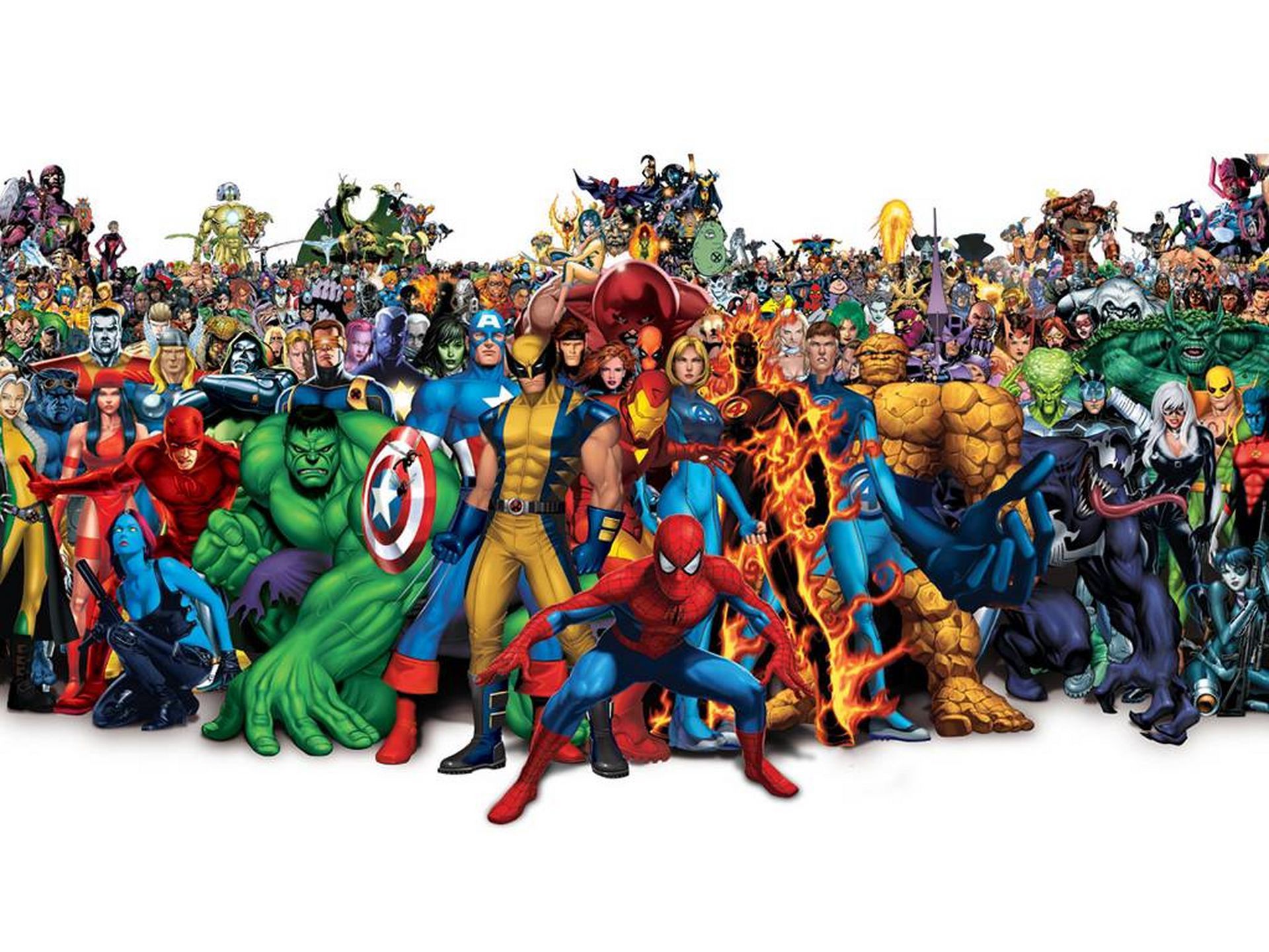 Supereroi Marvel gruppo, MCU, 1920x1440 Full HD+, Laptop