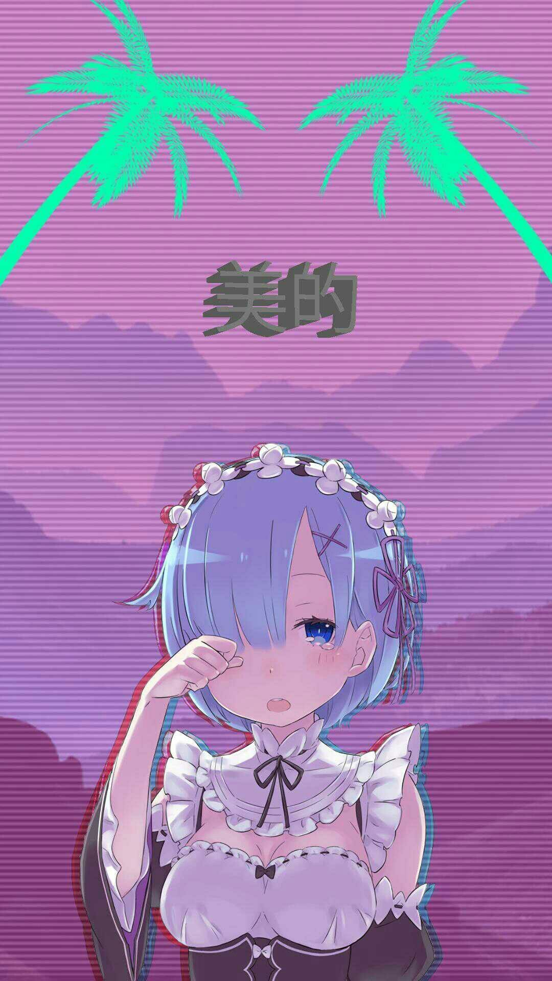 Ragazza anime capelli viola, ali, 1920x1080 1080p, Laptop