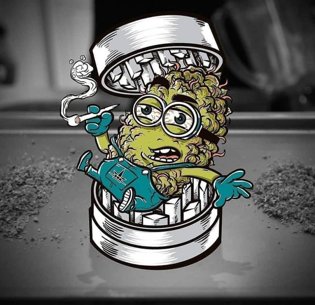Minion di erba in barattolo, 1080x1045 HD, PC