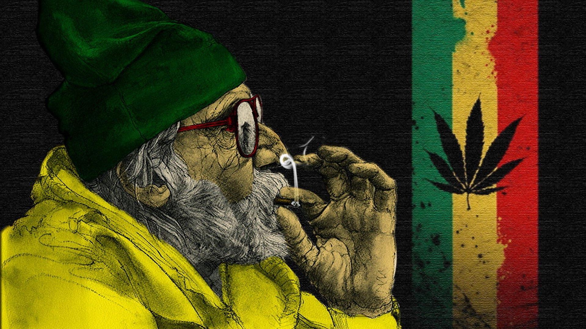 Uomo con berretto fuma spinello, 1920x1080 Full HD 1080p, Desktop