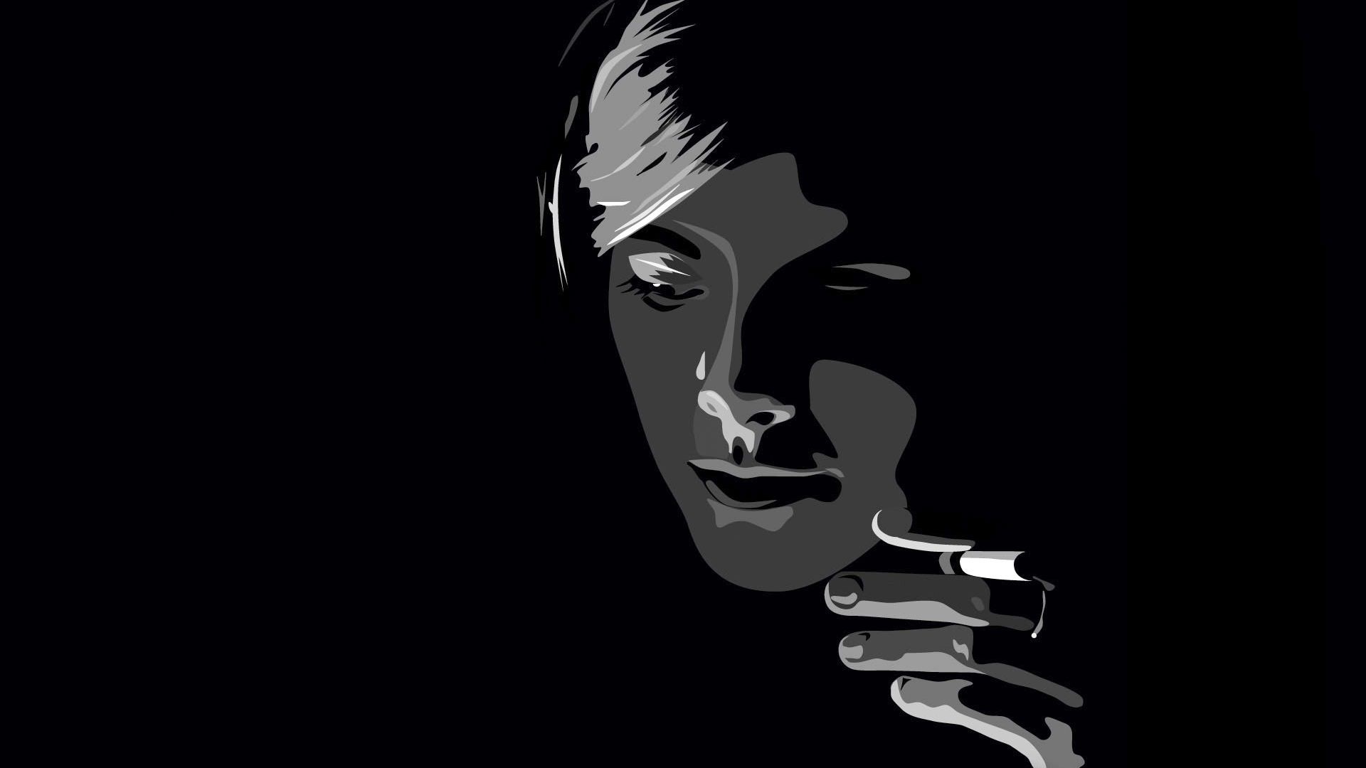 Uomo cartone che accende sigaretta, 1280x1024 HD, Desktop