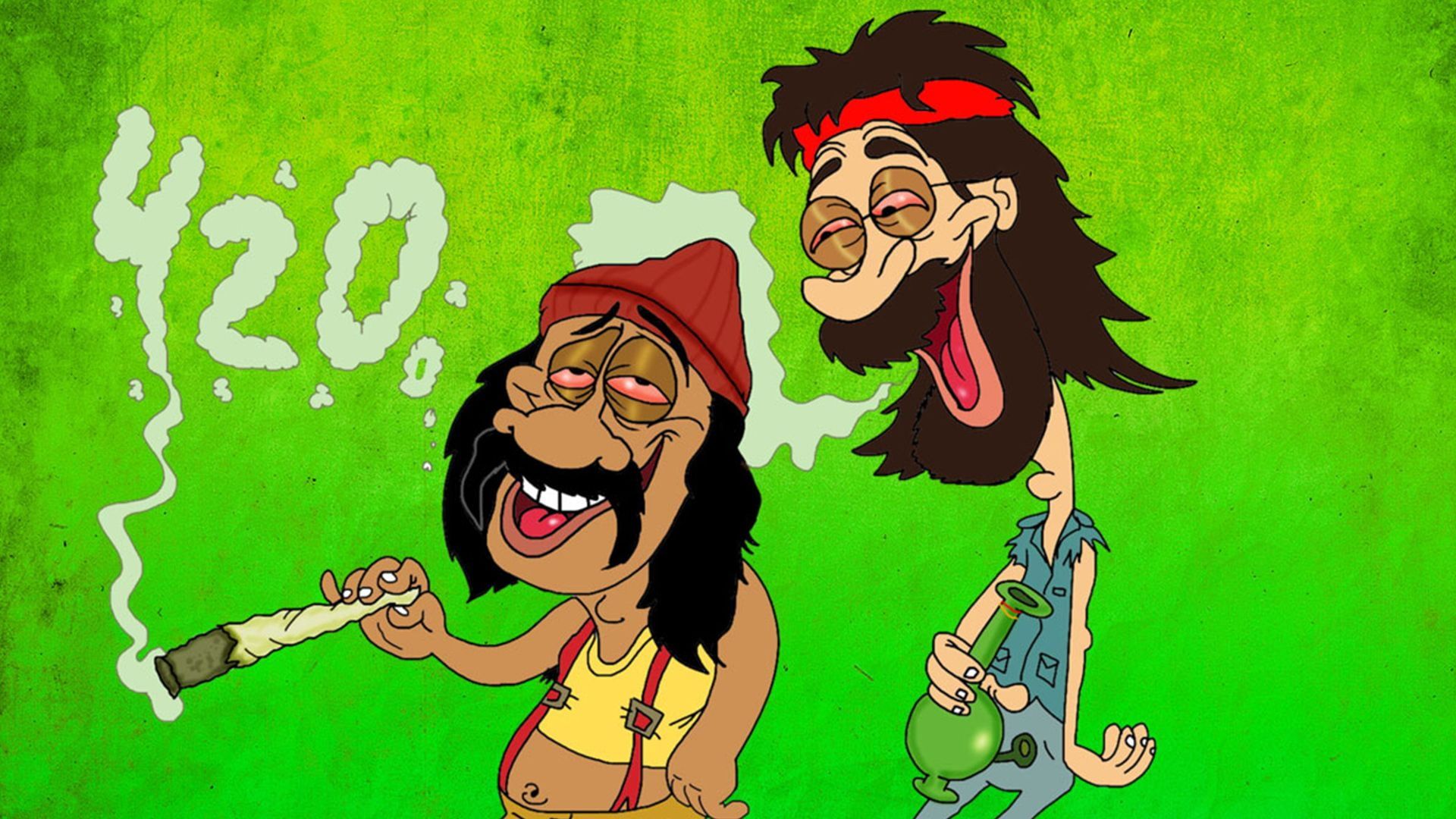 Cartoon stoner con erba 420, 1920x1080 1080p, Desktop