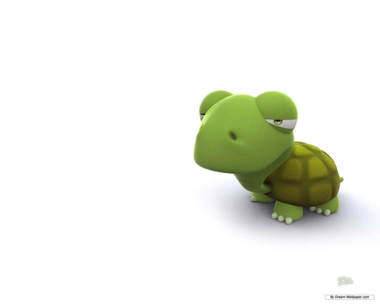 Tartaruga verde cartone animato, 1280x1024 720p, Acer Nitro