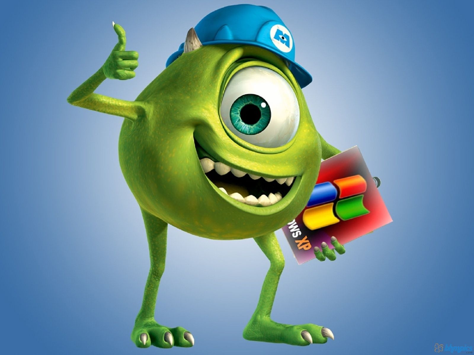 Mike Wazowski Monsters Inc, Disney Pixar, 1600x1200 HD Ready, Desktop