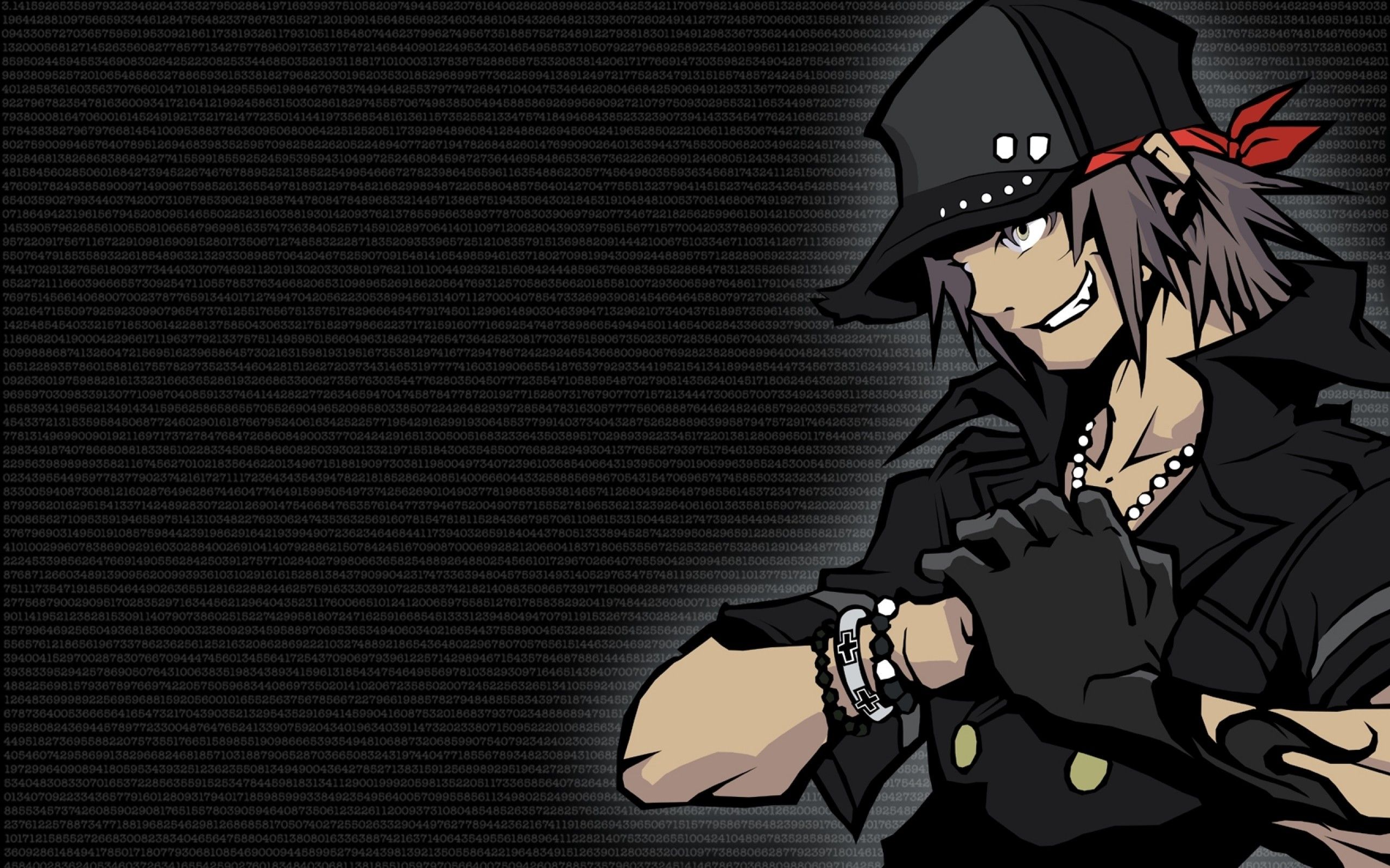 Personaggio anime cappello nero, 2560x1600 2K+, PC