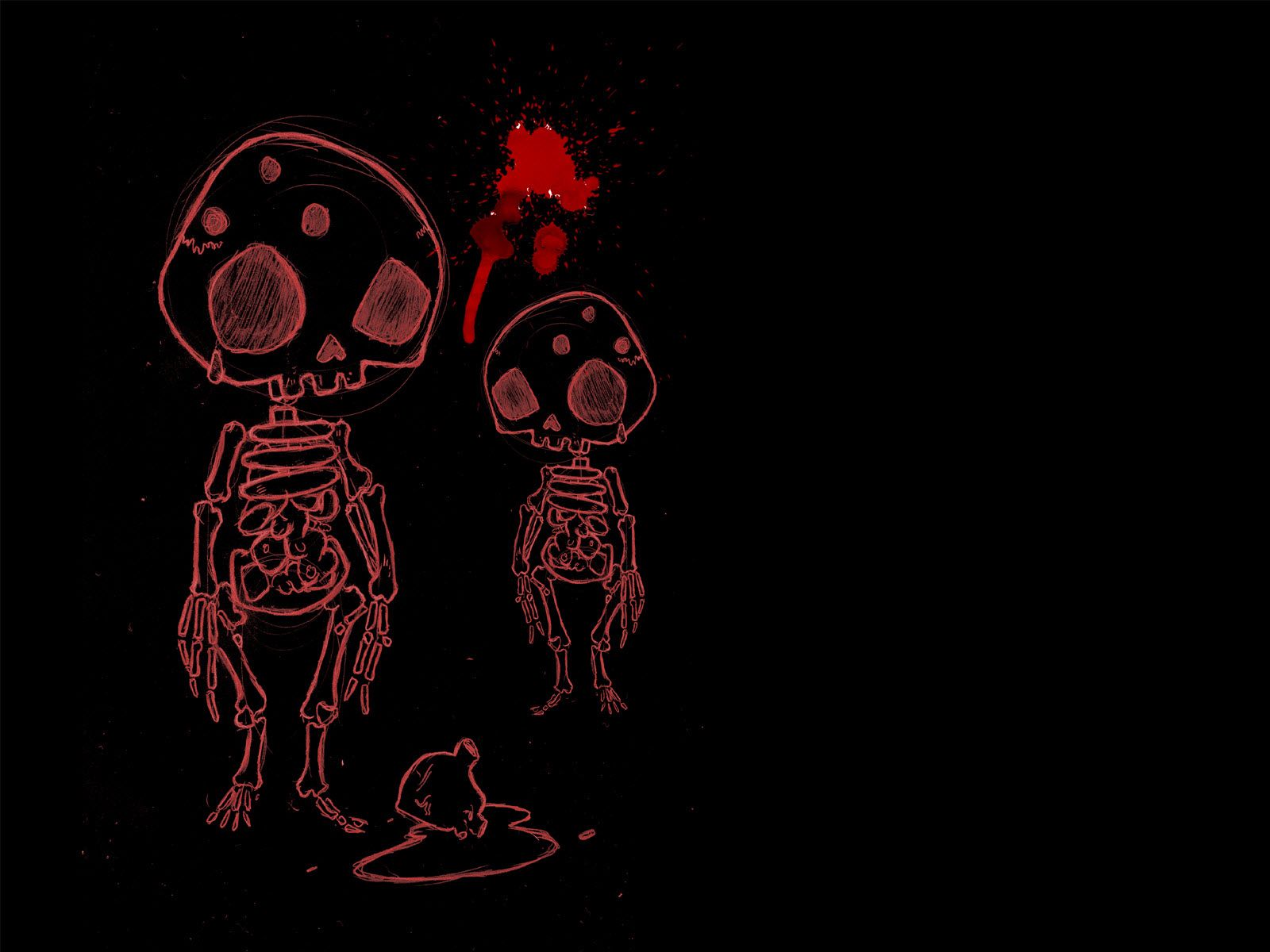 Personaggio emo cartone nero, 1024x800 HD, Desktop