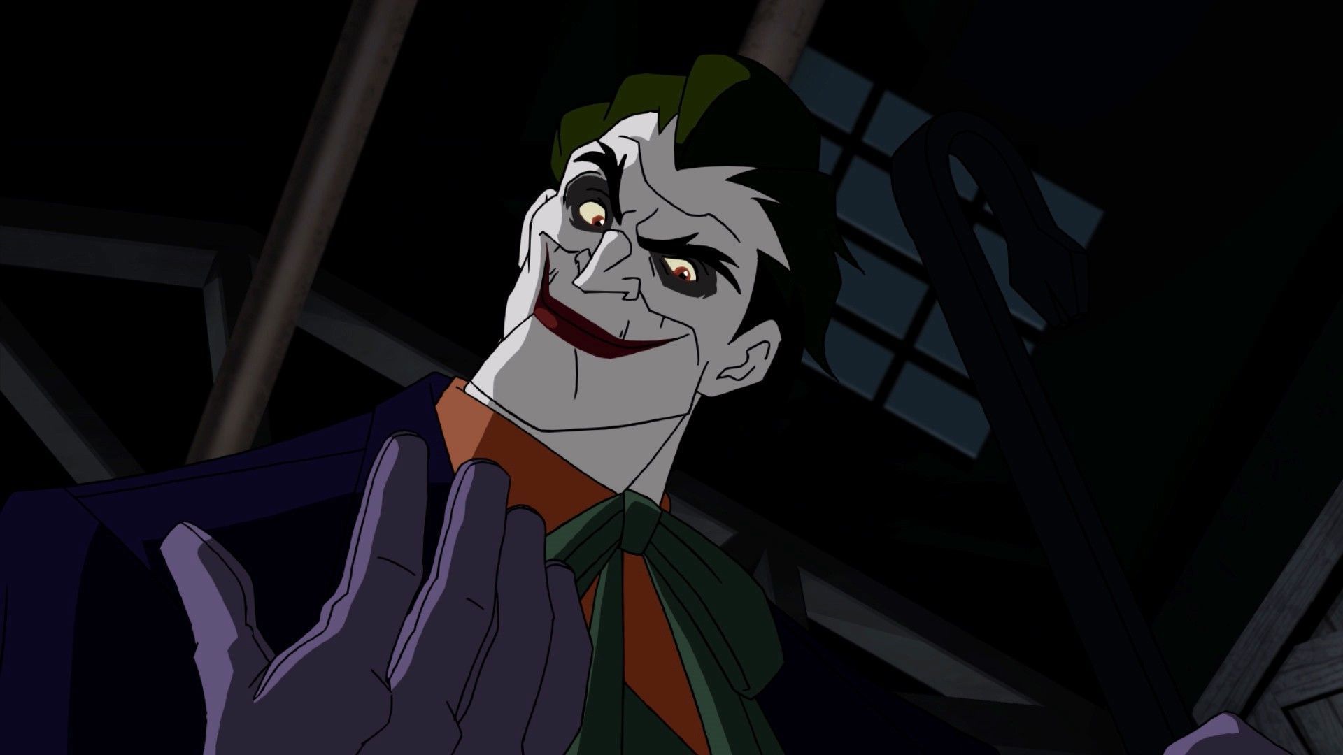 Joker cartone animato Batman, DC Comics, 1920x1080 1080p, Desktop