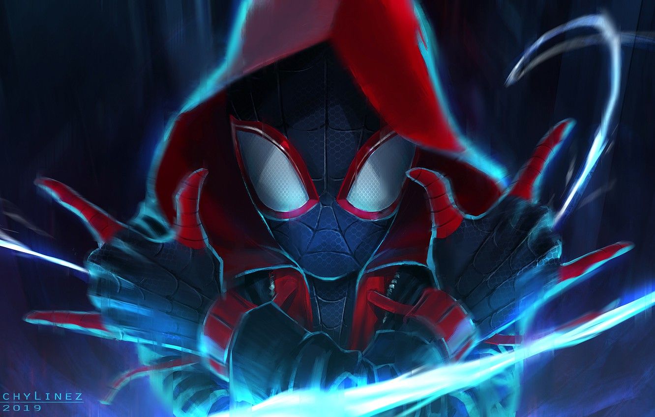 Spider-Man con cappuccio rosso, Marvel, 1332x850 HD, Desktop