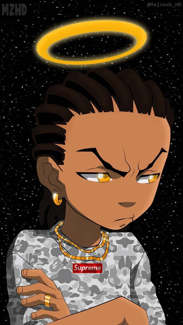 Riley Boondocks stile thug, 720x1280 Full HD Verticale, Smartphone
