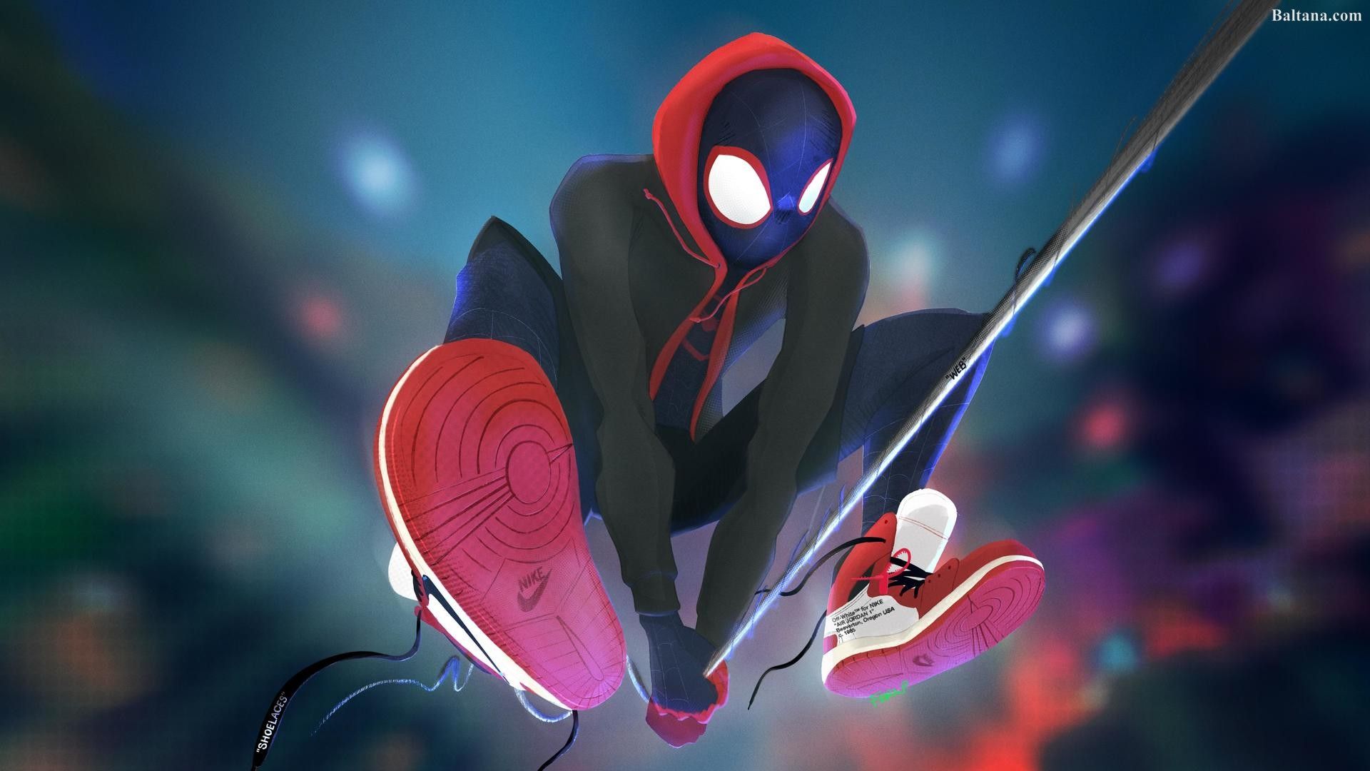Spider-Man Into the Spider-Verse, Uomo Ragno, 1920x1080 Full HD 1080p, Laptop