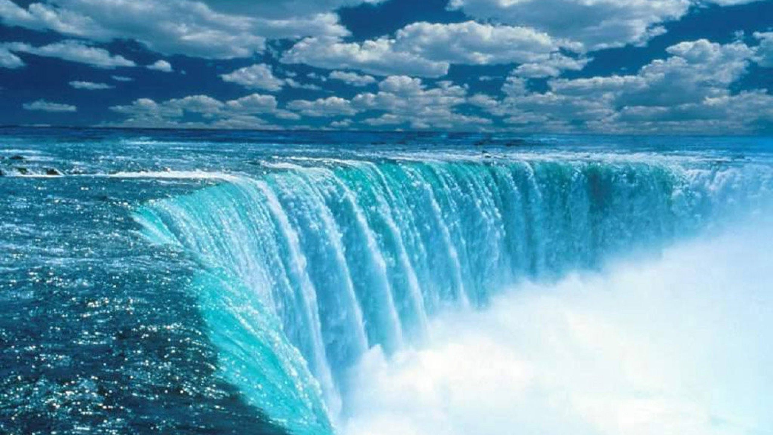 Cascate del Niagara azzurre, 2560x1440 QHD, Laptop