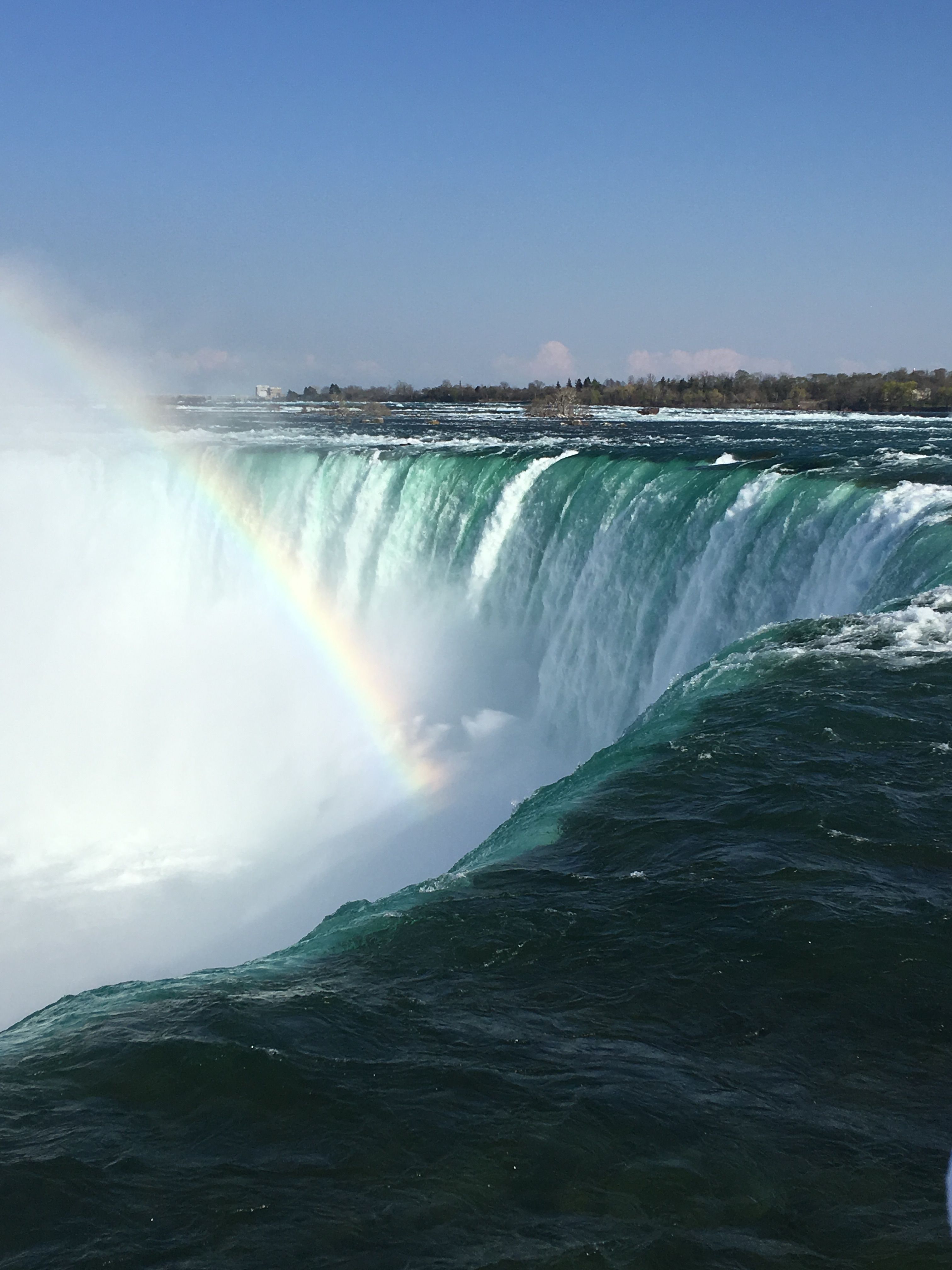 Cascate del Niagara con arcobaleno, 3024x4032 Full HD Verticale, iPhone