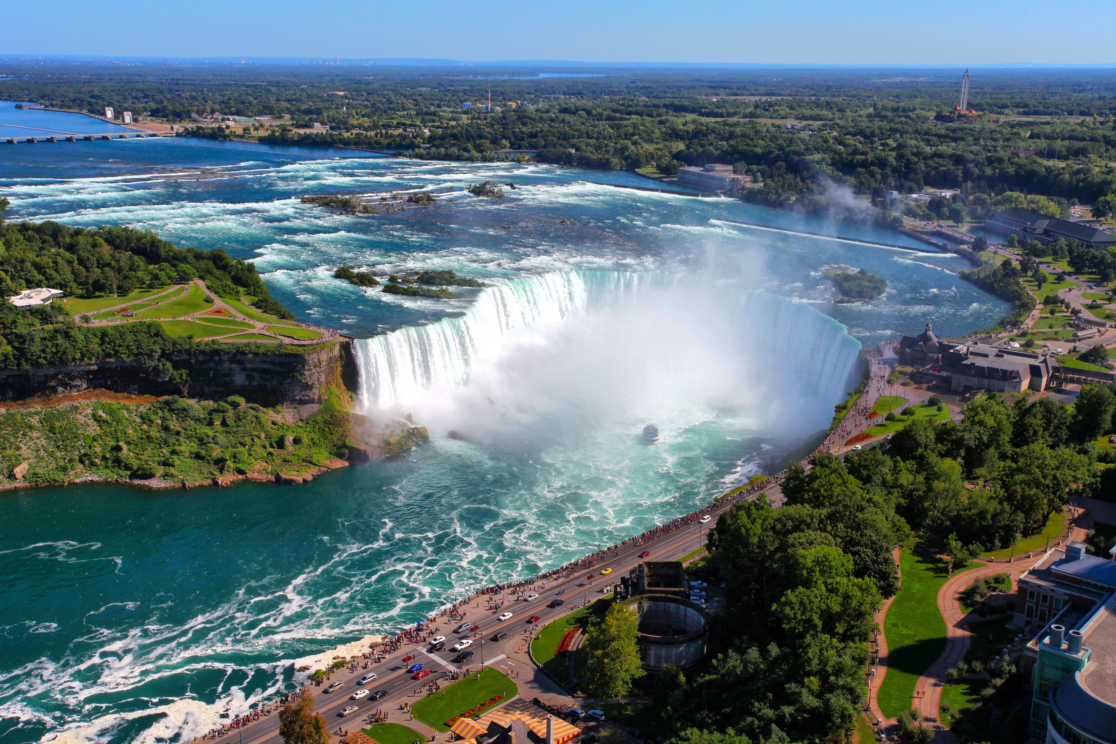 Cascate del Niagara vista aerea, 3750x2500 2K+, PC