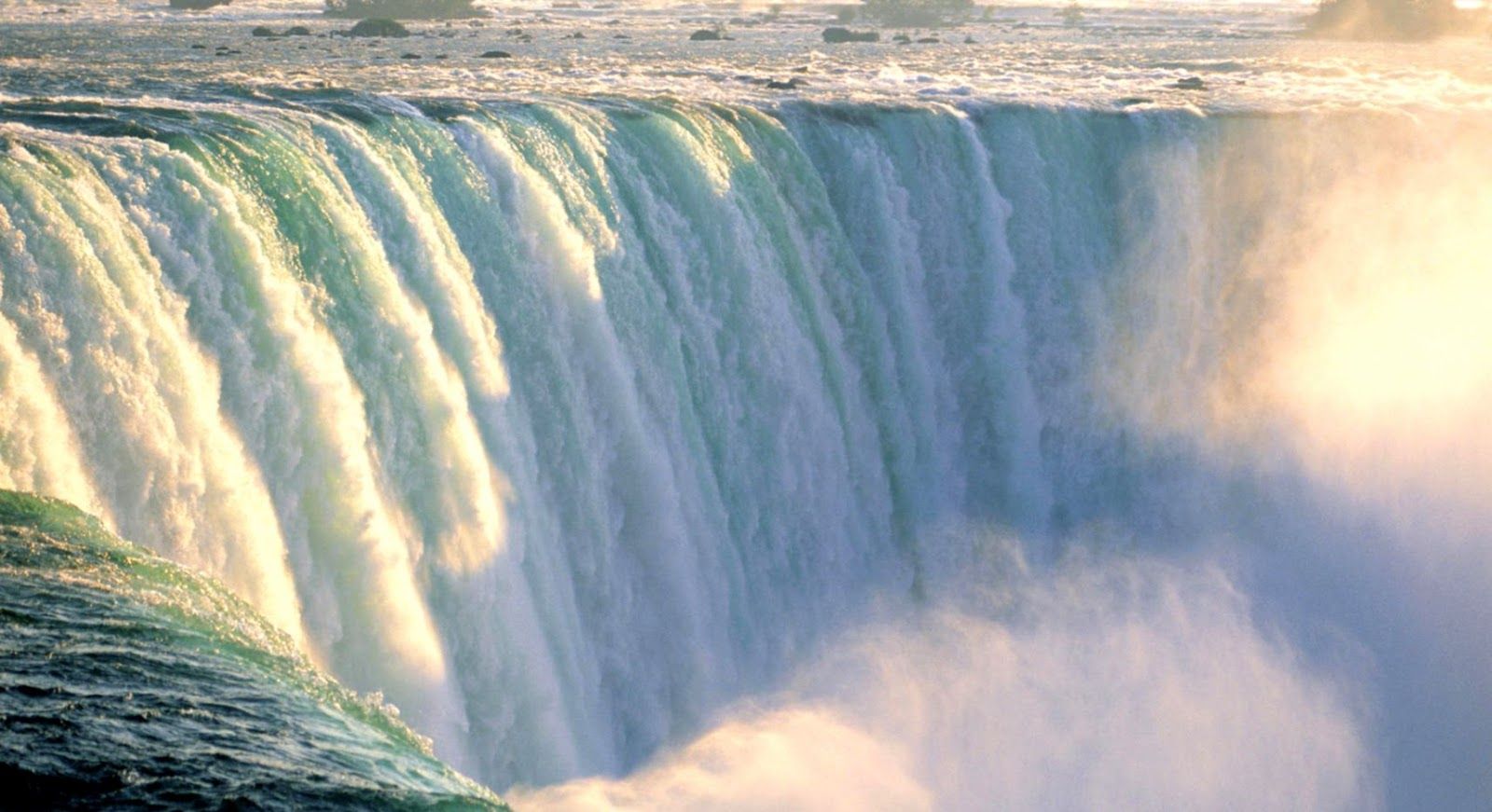 Cascate del Niagara panoramiche, 1600x871 900p, PC Desktop