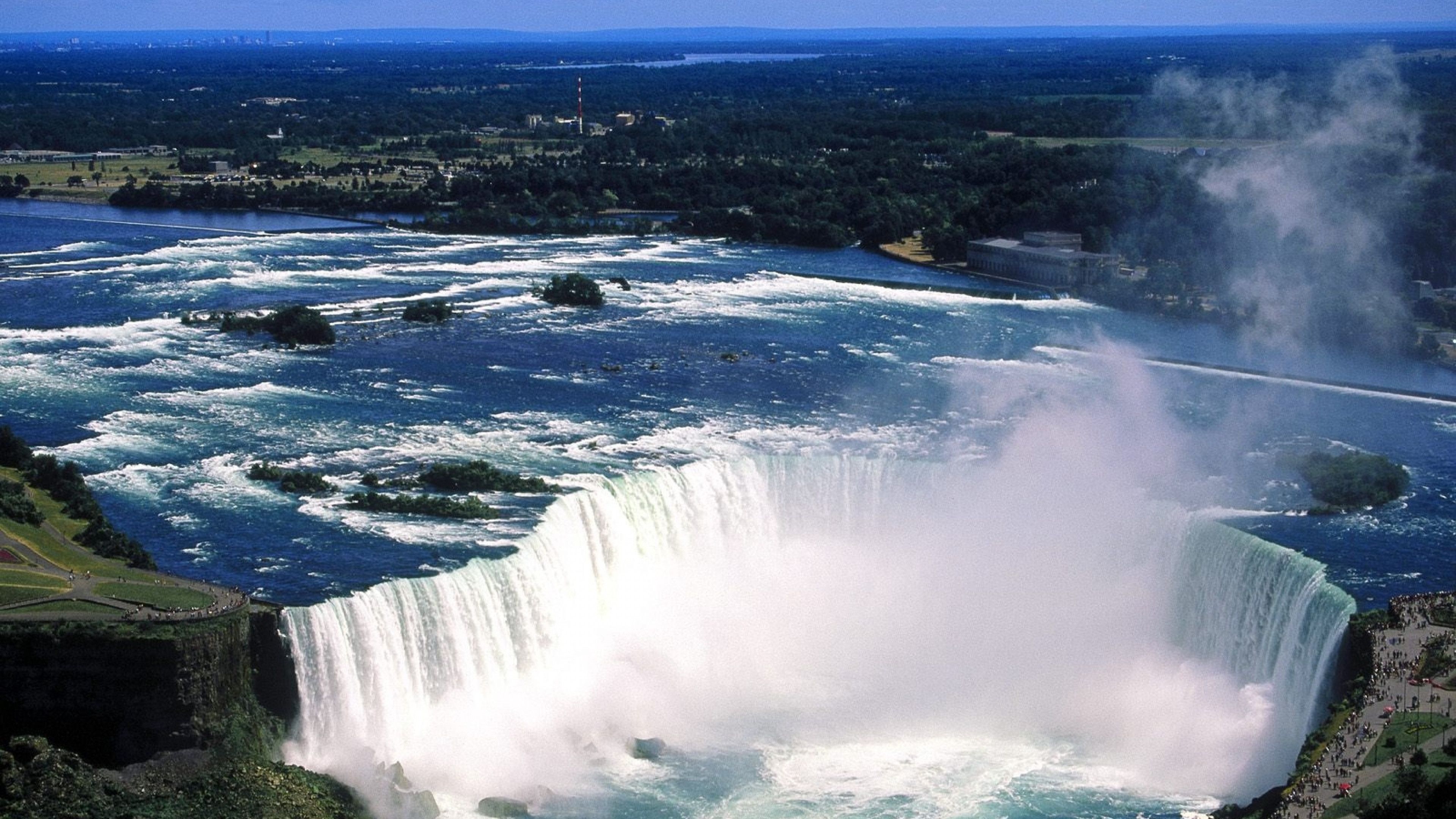 Cascate del Niagara vista aerea, 3840x2160 4K Ultra HD, Monitor 4K