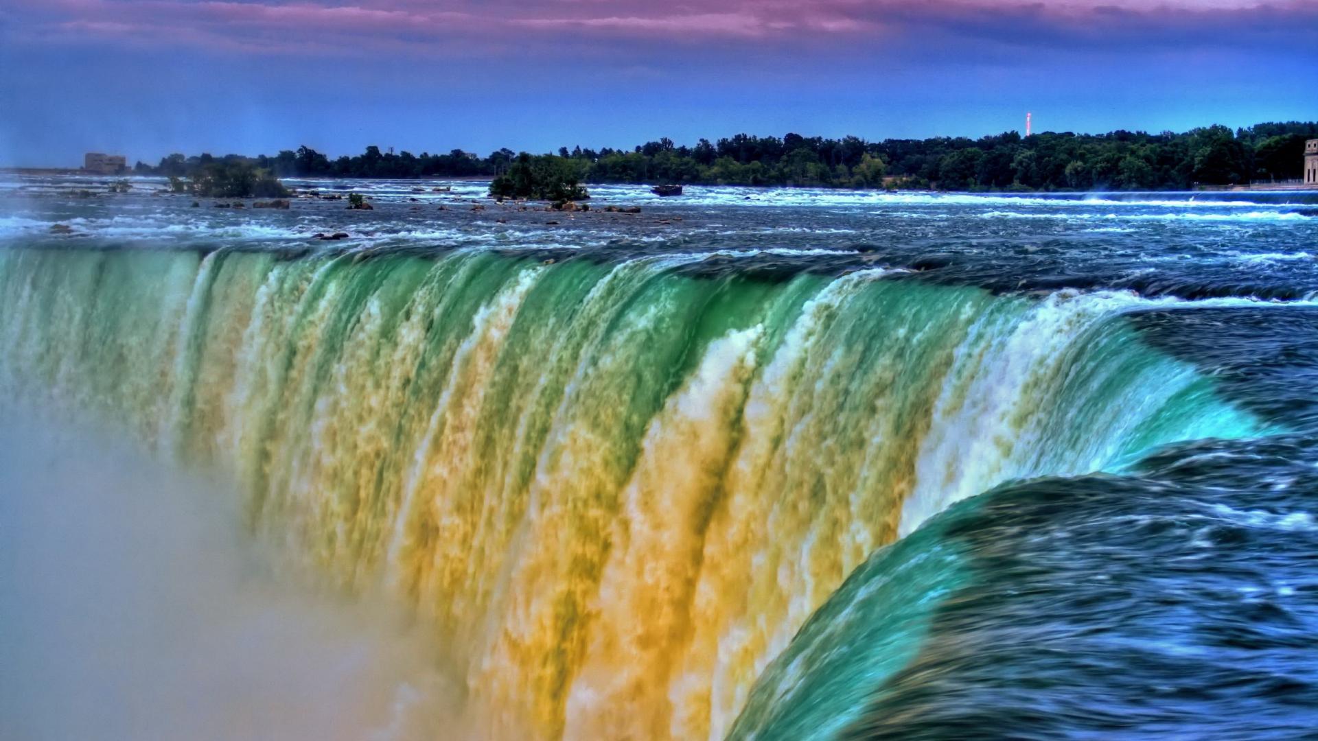 Cascate del Niagara panoramiche, 1920x1080 Full HD, Desktop