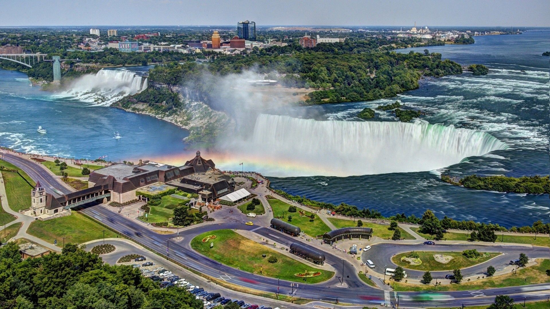 Cascate del Niagara vista aerea, 1920x1080 Full HD, PC