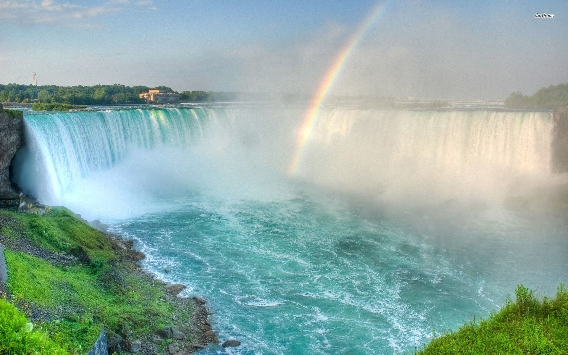 Cascate del Niagara con arcobaleno, 1920x1200 Full HD+ WUXGA, Laptop