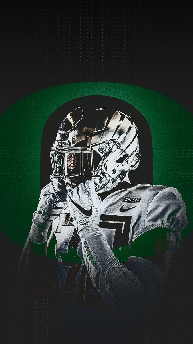 Casco Oregon Ducks football, NCAA, 675x1200 Verticale, Mobile