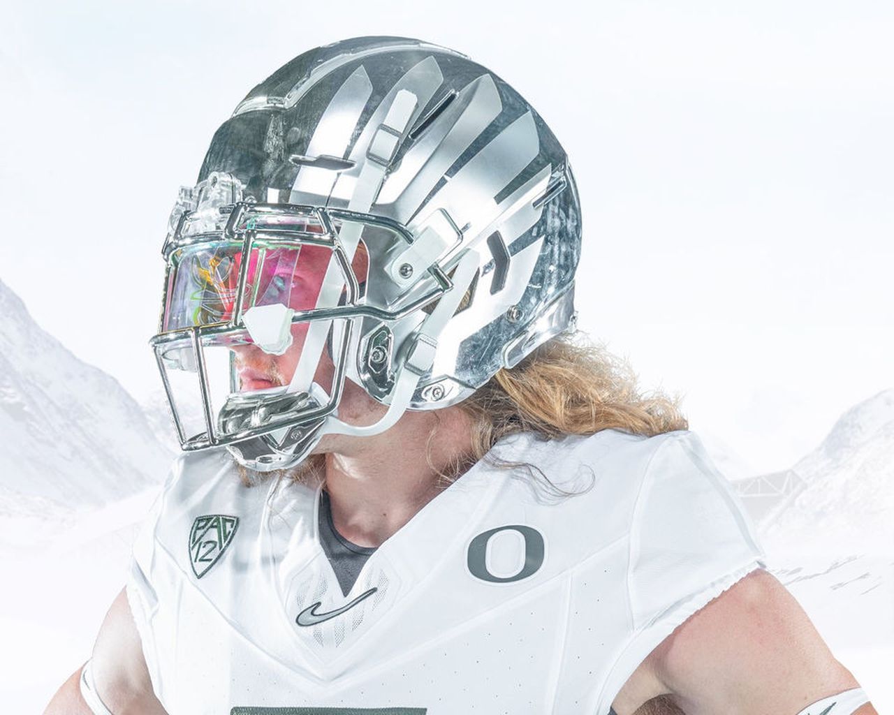 Casco cromato Oregon Ducks, 1280x1024 720p, PC