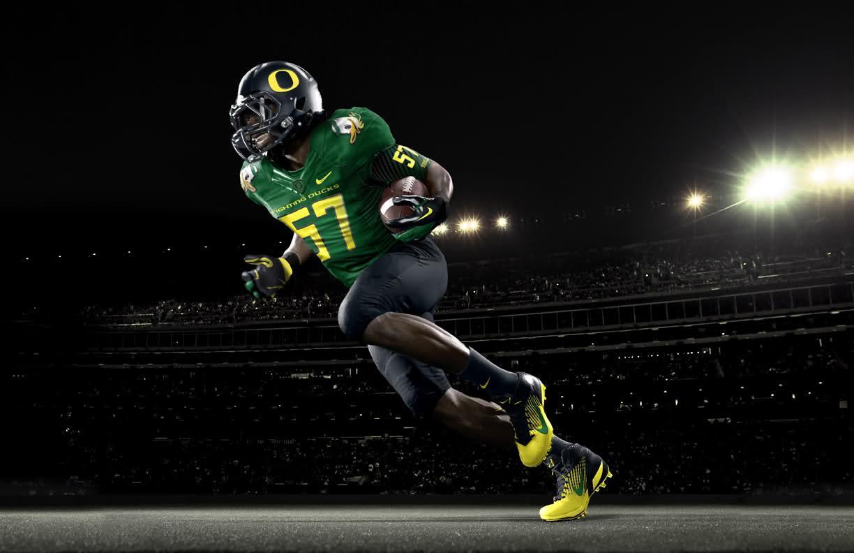 Giocatore Oregon Ducks football, 1224x792 HD, Laptop