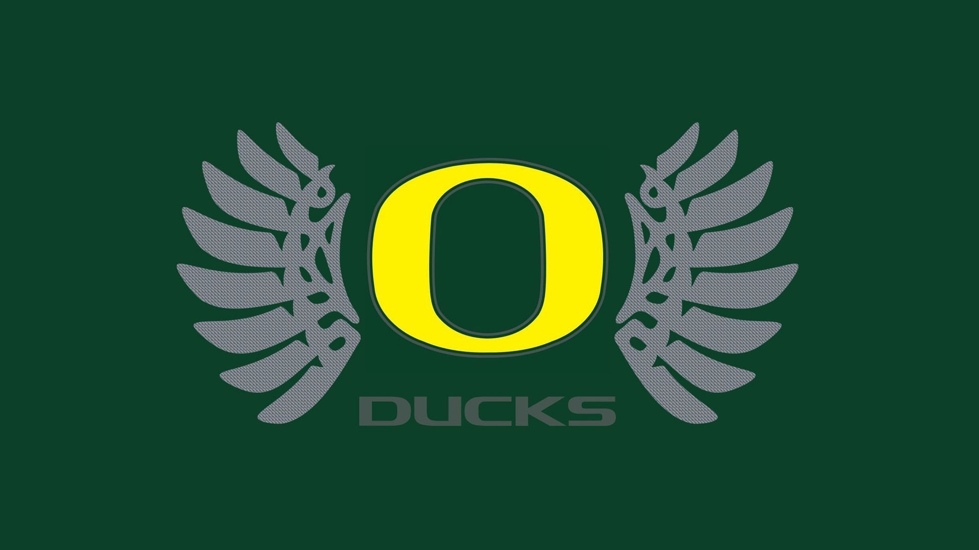 Logo Oregon Ducks verde, 1920x1080 Full HD 1080p, Desktop