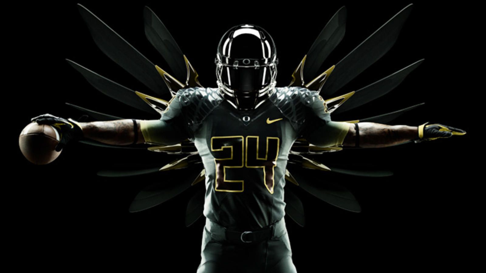 Casco Oregon Ducks football, 1600x900 HD, PC Desktop