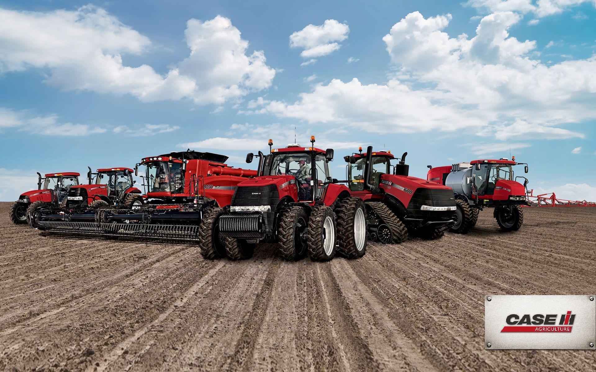 Trattori Case IH nel campo, 1920x1200 WUXGA, PC