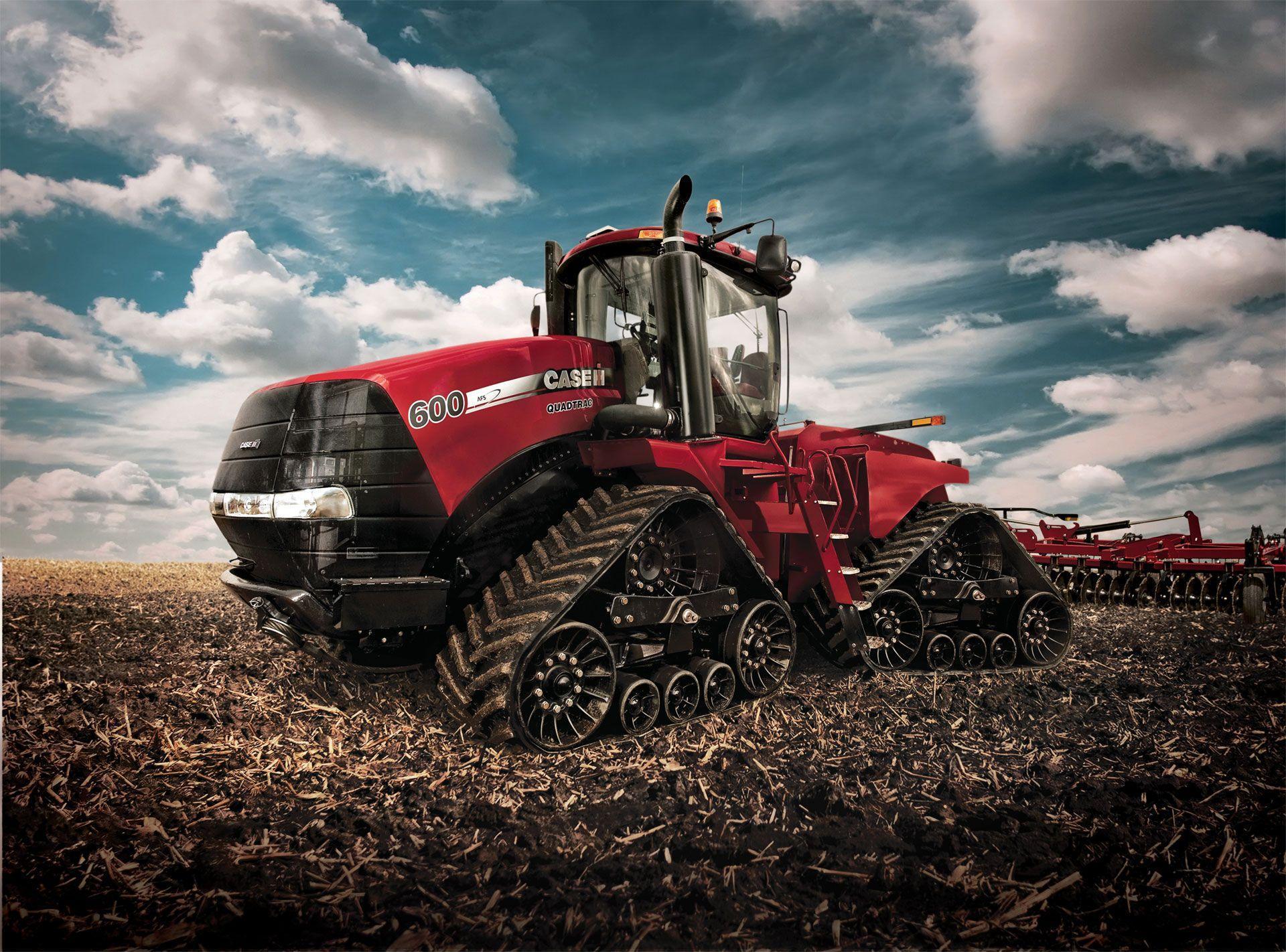 Trattore Case IH rosso campo, 1920x1422 WUXGA, Desktop