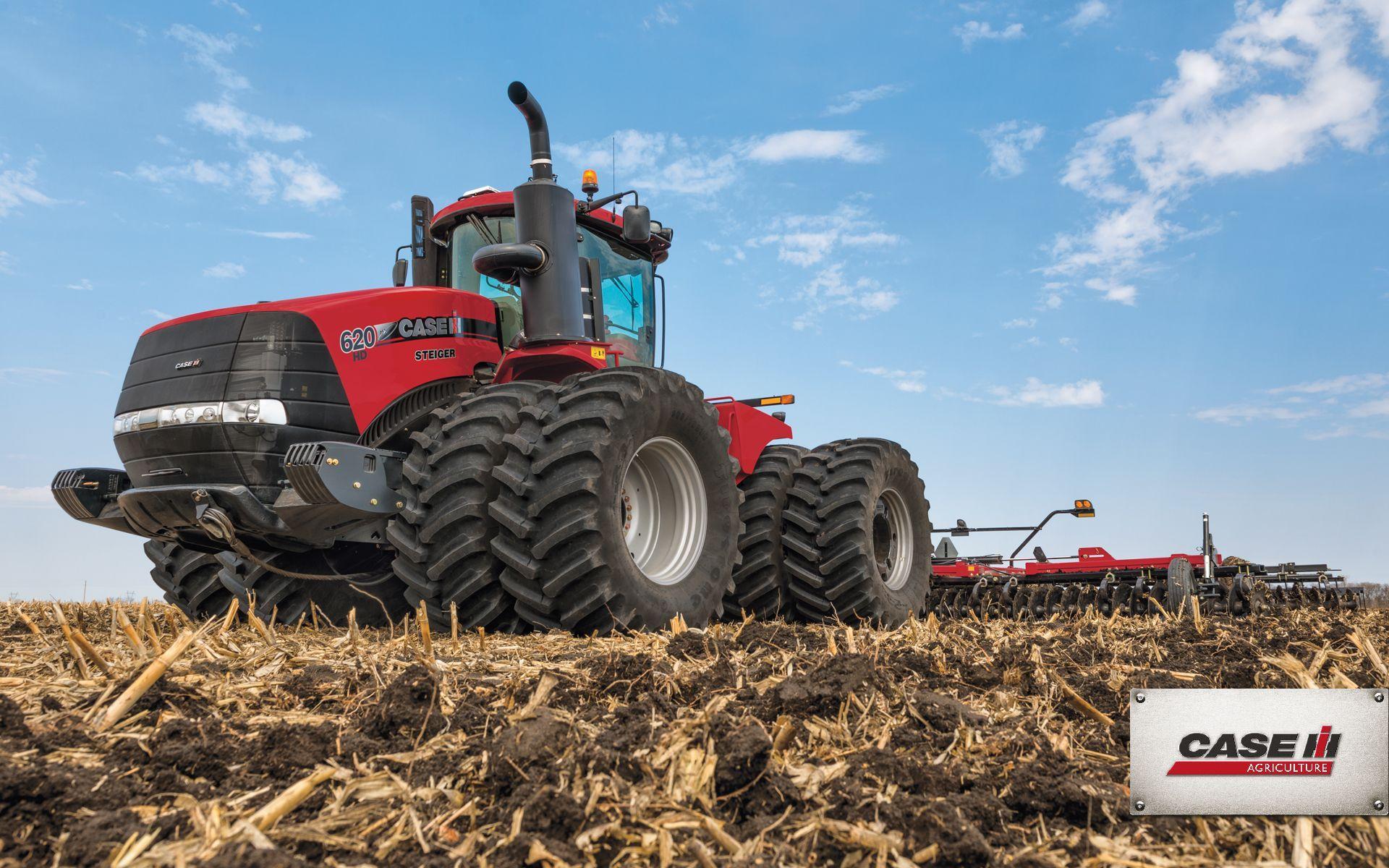 Trattore Case IH rosso in campo, 1920x1200 Full HD+ WUXGA, PC