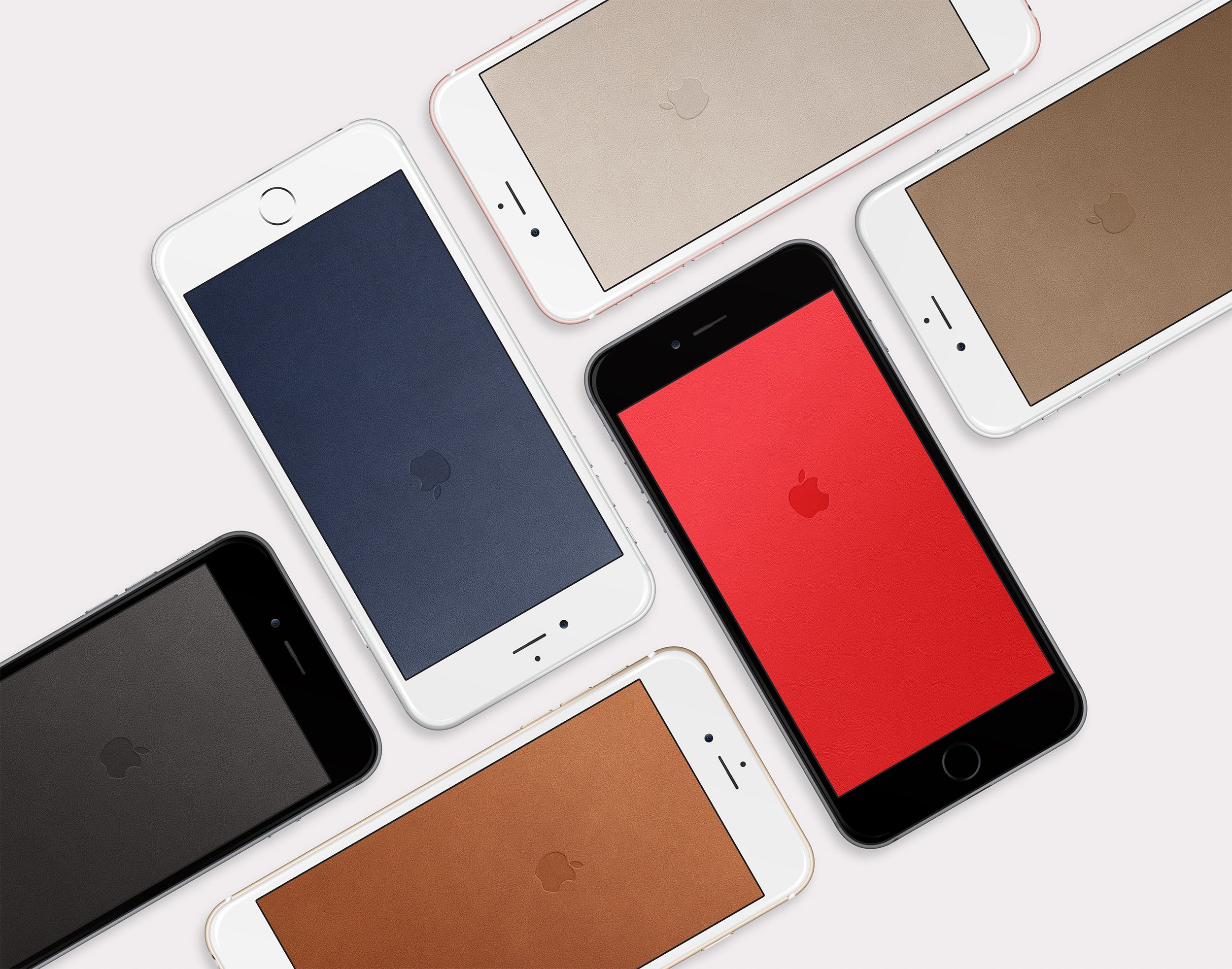 iPhone in vari colori, 2500x1967 alta risoluzione, Desktop