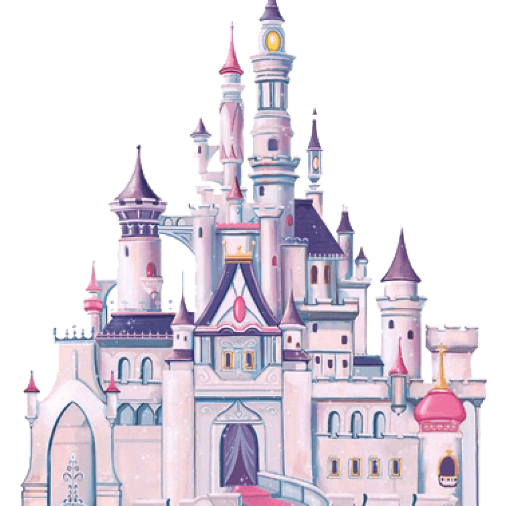 Castello rosa Cenerentola Disney, 1024x1024 HD, PC Desktop